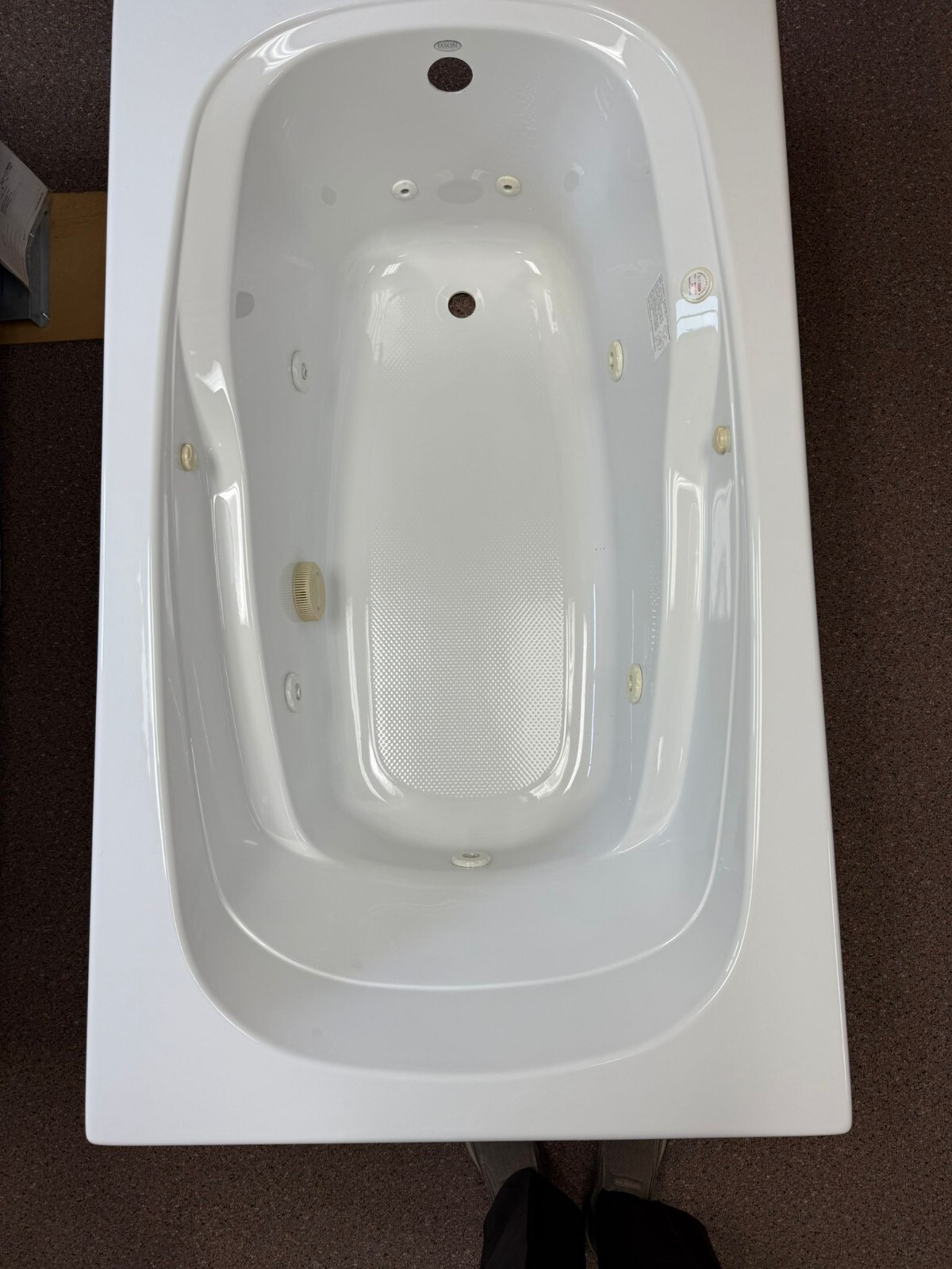 Jason B3660 WP-WT Integrity Whirlpool Tub - White