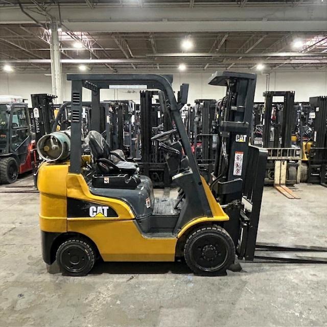 2019 Cat 2C5000 5000lb Used Forklift Triple Mast Sideshift LP Gas 5768 Hours