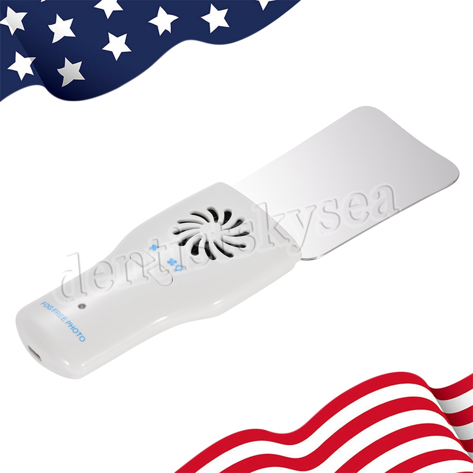 Dental LED Automatic Anti-fog Mirrors for oral photography Reflector Defog DT