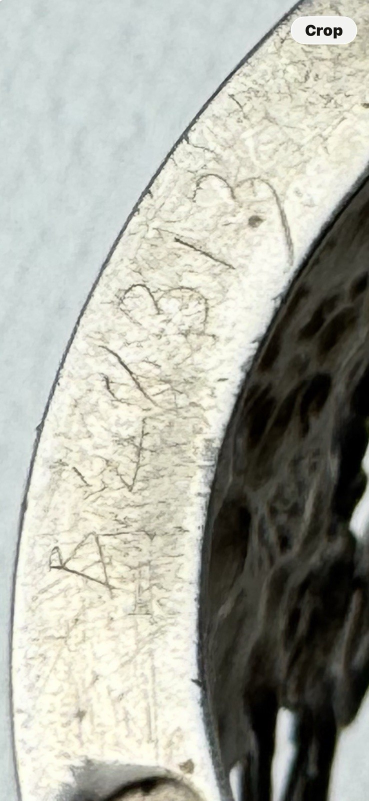 Antique Germany 800 Silver Tea Glass Holder With Ornate Rococo Cherub Scene