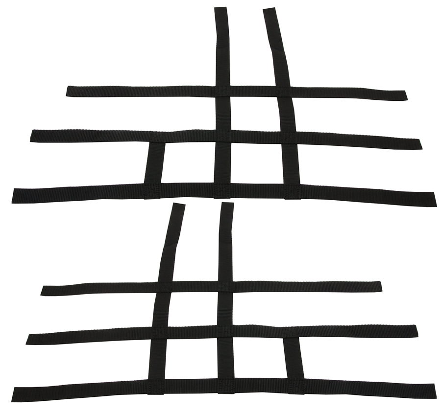 Banshee 350 Raptor 700  Nerf Bar with heel guard Nets Fit Alba Tusk  Black J