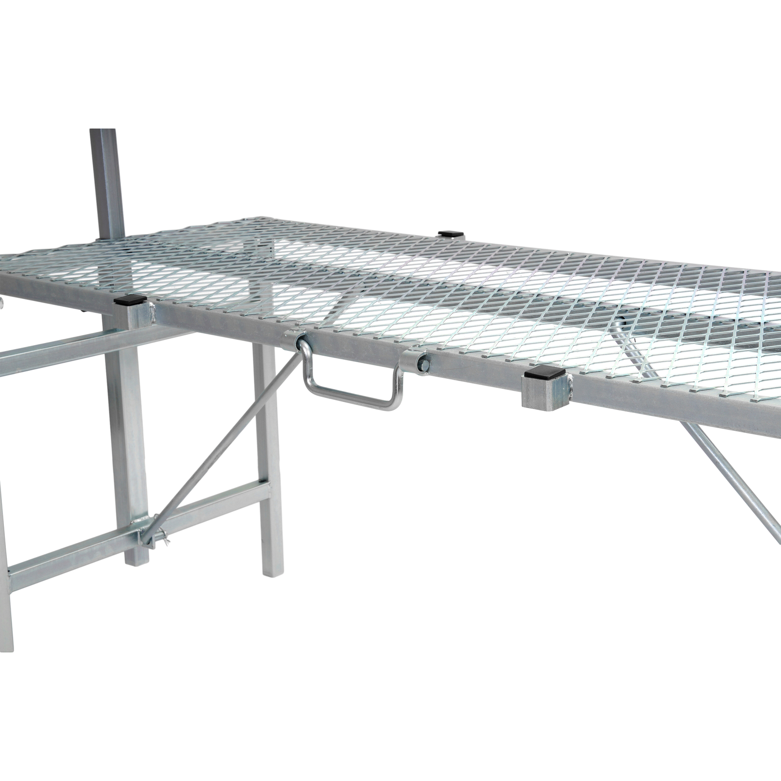 Adjustable Horned Milking Livestock Feeder Stand For Goats Trimming W/ Feeder