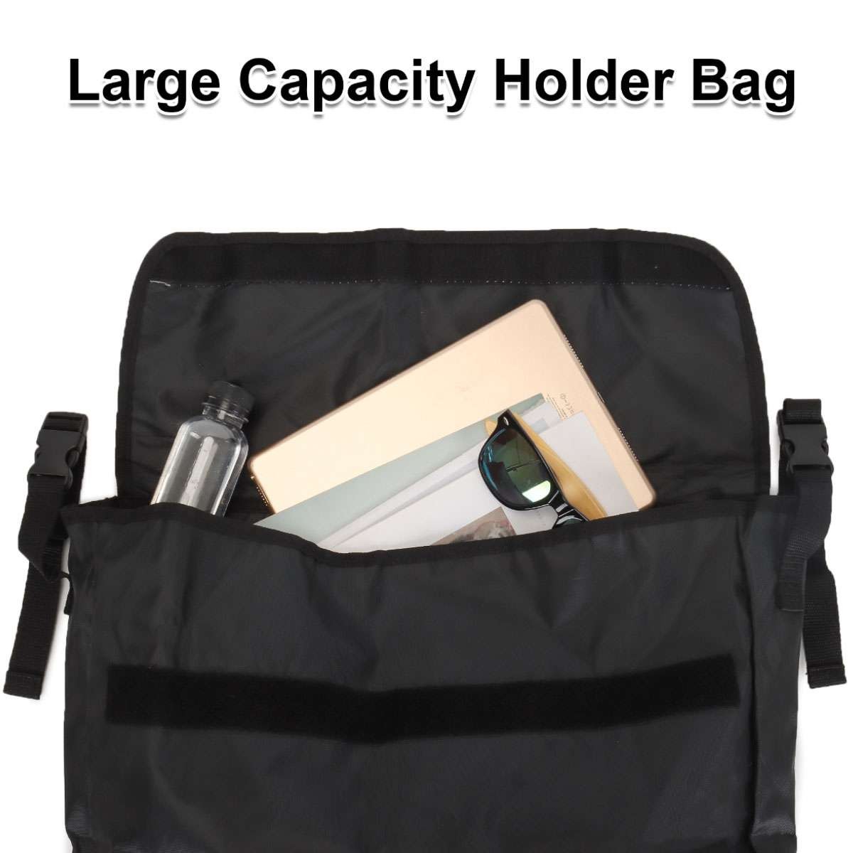 Waterproof Backpack for Wheelchair & Mobility Scooter, Large Storage Carry Bag