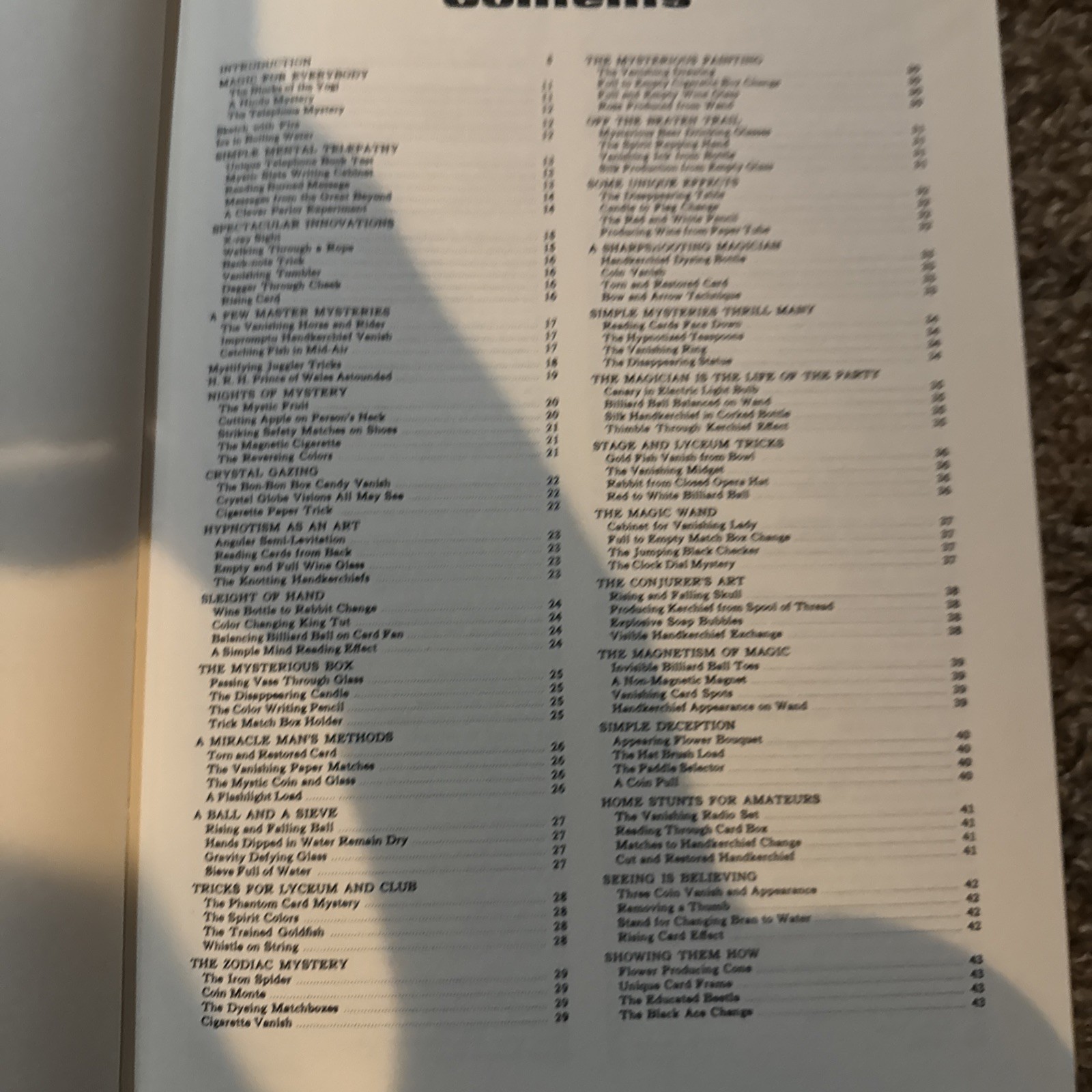 Dunninger’s Complete Encyclopedia of Magic Book Magic Mentalism Tricks T