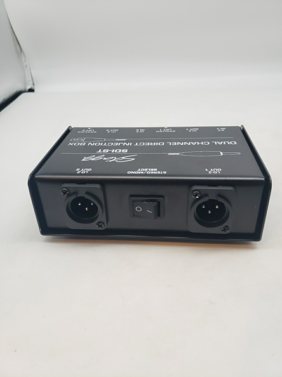 NIP Stagg SDI-ST Dual Channel Direct Injection DI Box With Stereo / Mono Switch