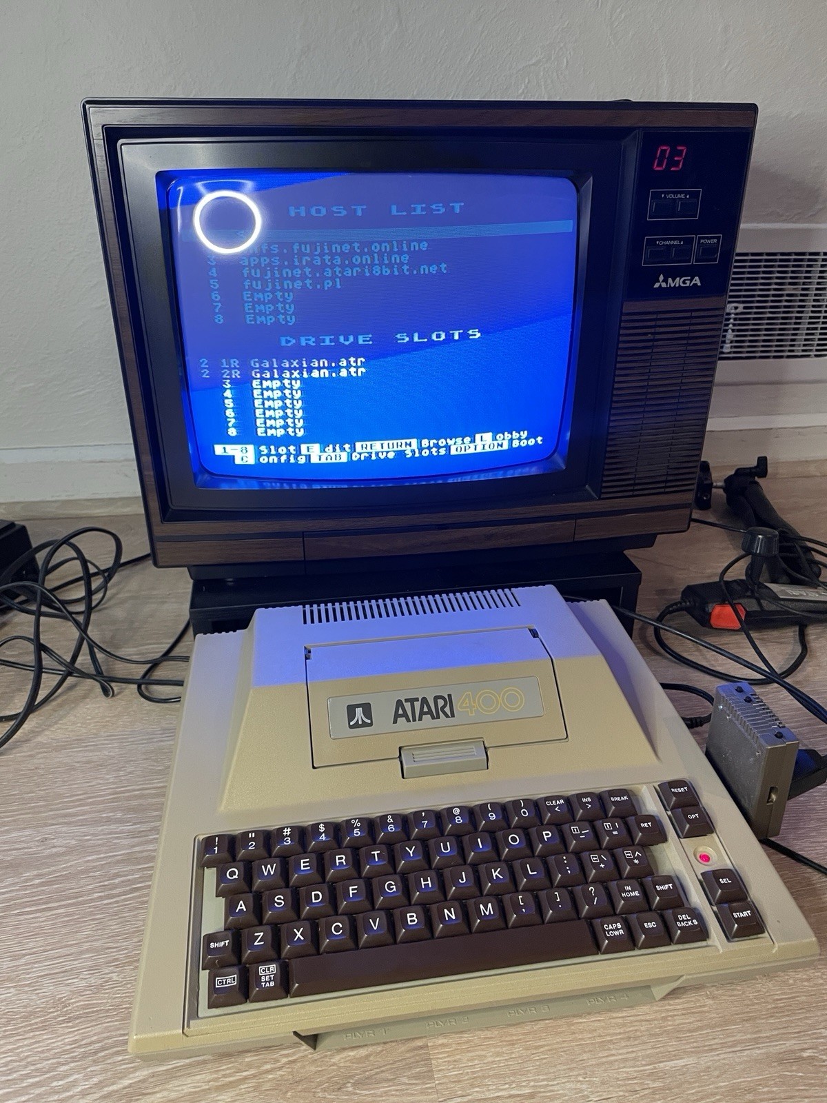 Fujinet 1.7.1 Atari 400 800 800XL 130XE 65XE XEGS Assembled, Tested, Working!