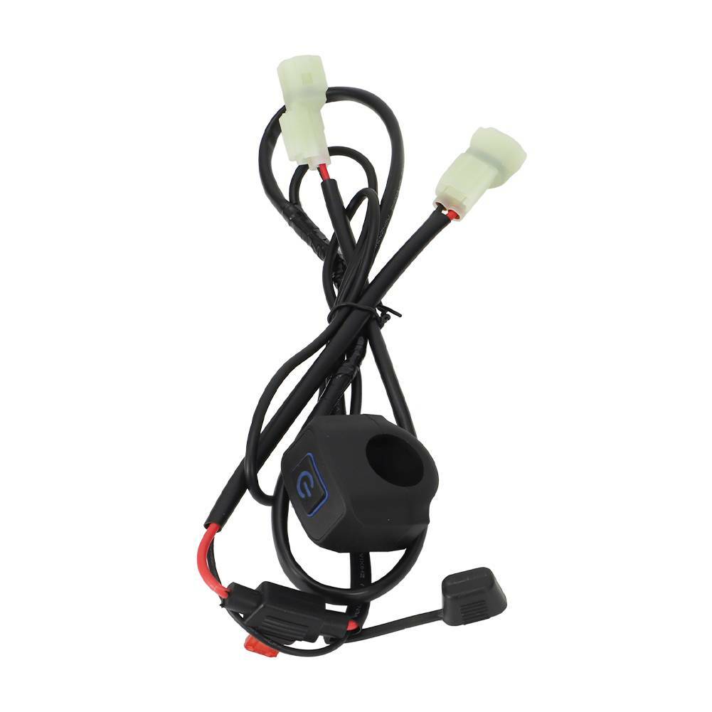 For KLX110 KLX110L CRF110 Pitbike Plug-N-Play LED Headlight Light Bar Switch Kit