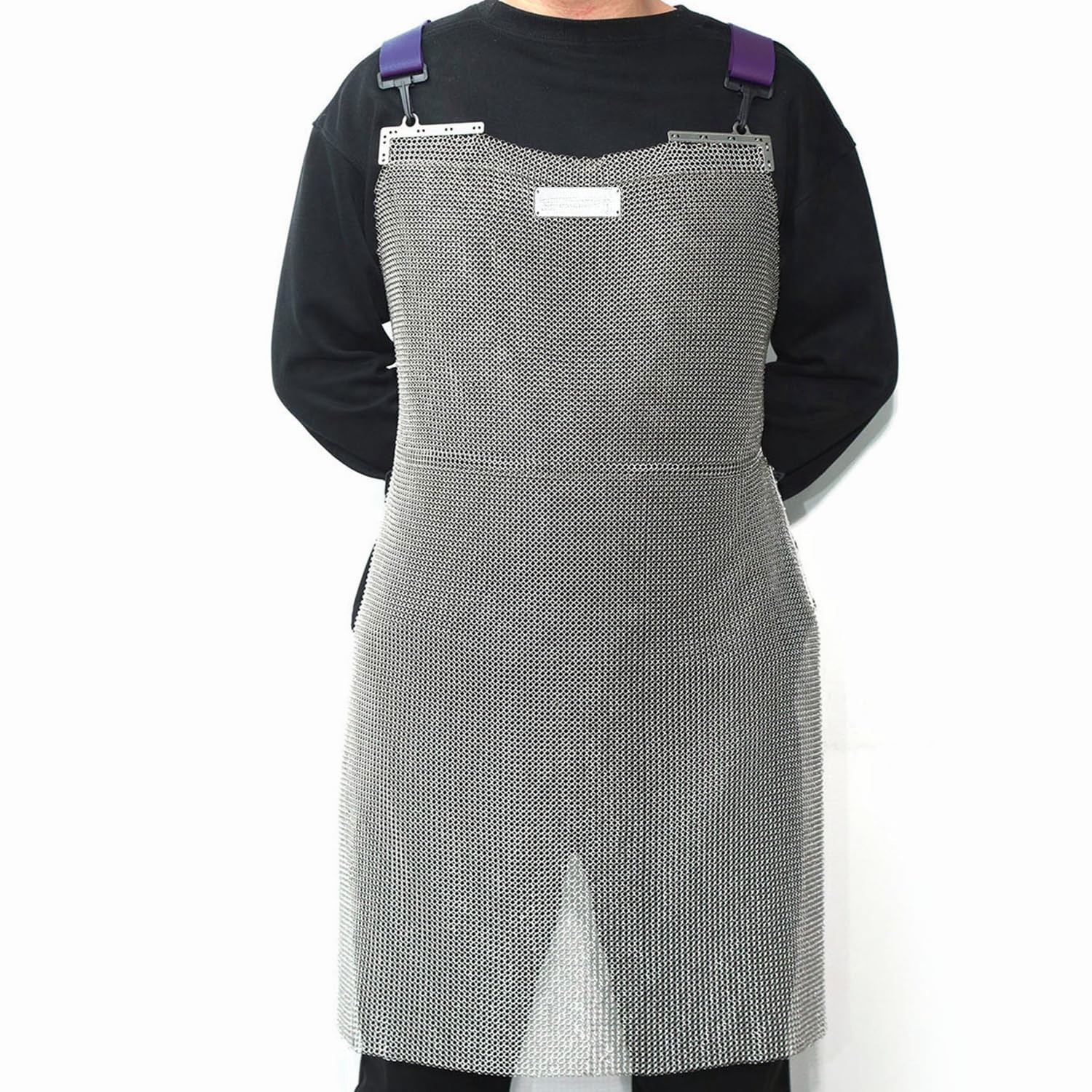 Chainmail Apron for Butcher, Cut Resistant Apron for Meat Cutting, Food Grade...