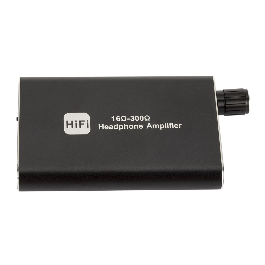 16-300Î© HIFI Headphone Amplifier Portable Earphone AMP 3.5mm w/ Audio USB Cable