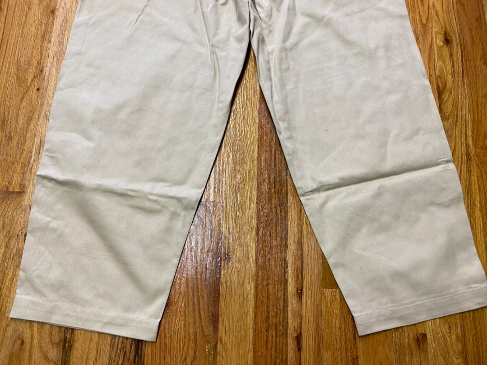 WWII US NAVY OFFICER NCO COMBAT "KHAKIS" SUMMER FIELD TROUSERS-SMALL 32 WAIST
