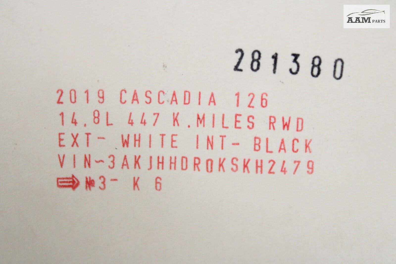 18-24 FREIGHTLINER CASCADIA A/C AC AIR CONDITIONING HOSE LINE A22-73383-000 OEM