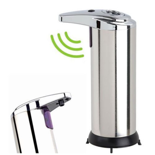 Stainless Steel Touchless Handsfree Automatic IR Sensor Soap Liquid Dispenser X