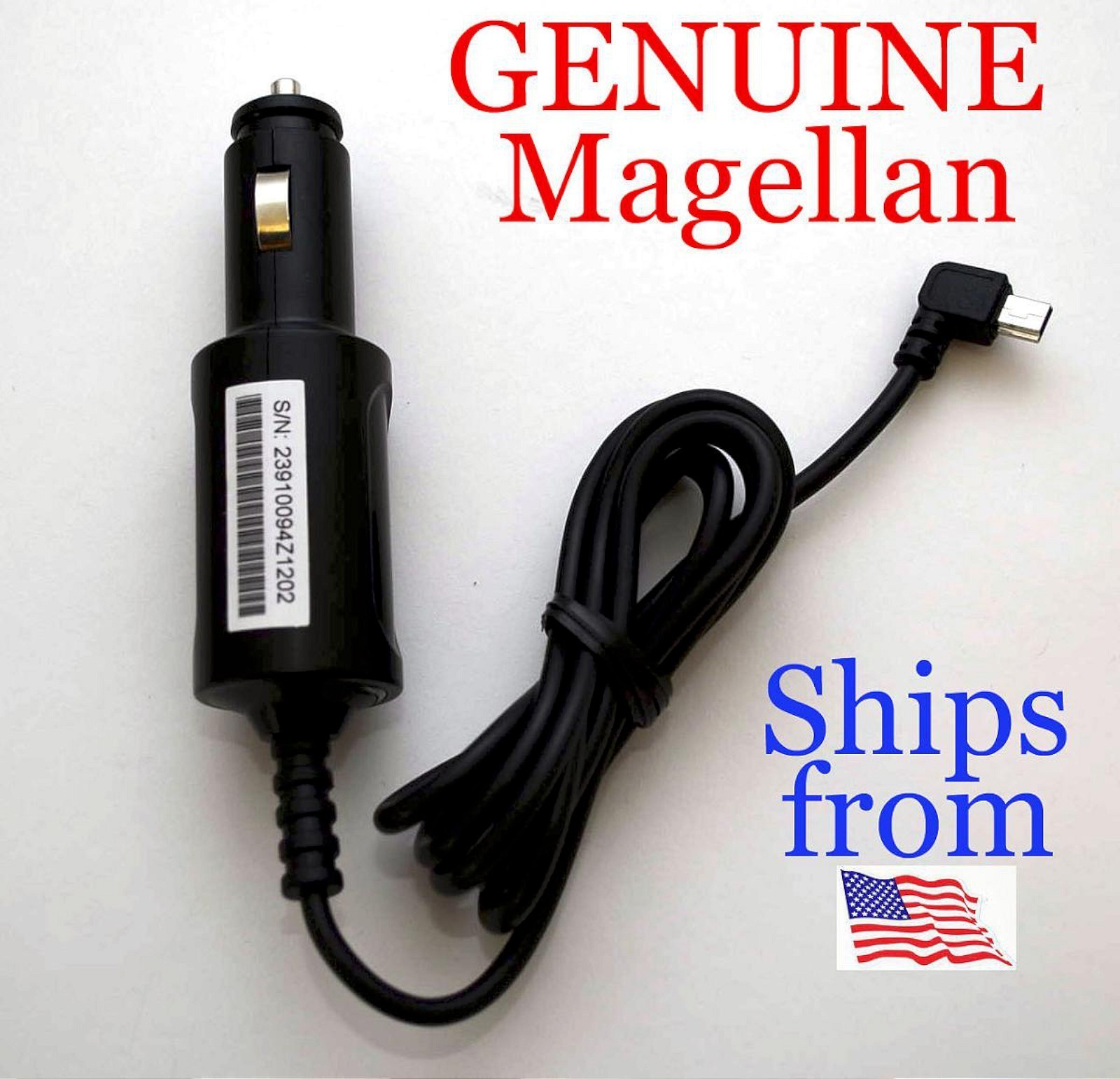 NEW GENUINE Magellan Mitac GPS Mini-USB Car Charger Maestro 4250 4350 4700 3250