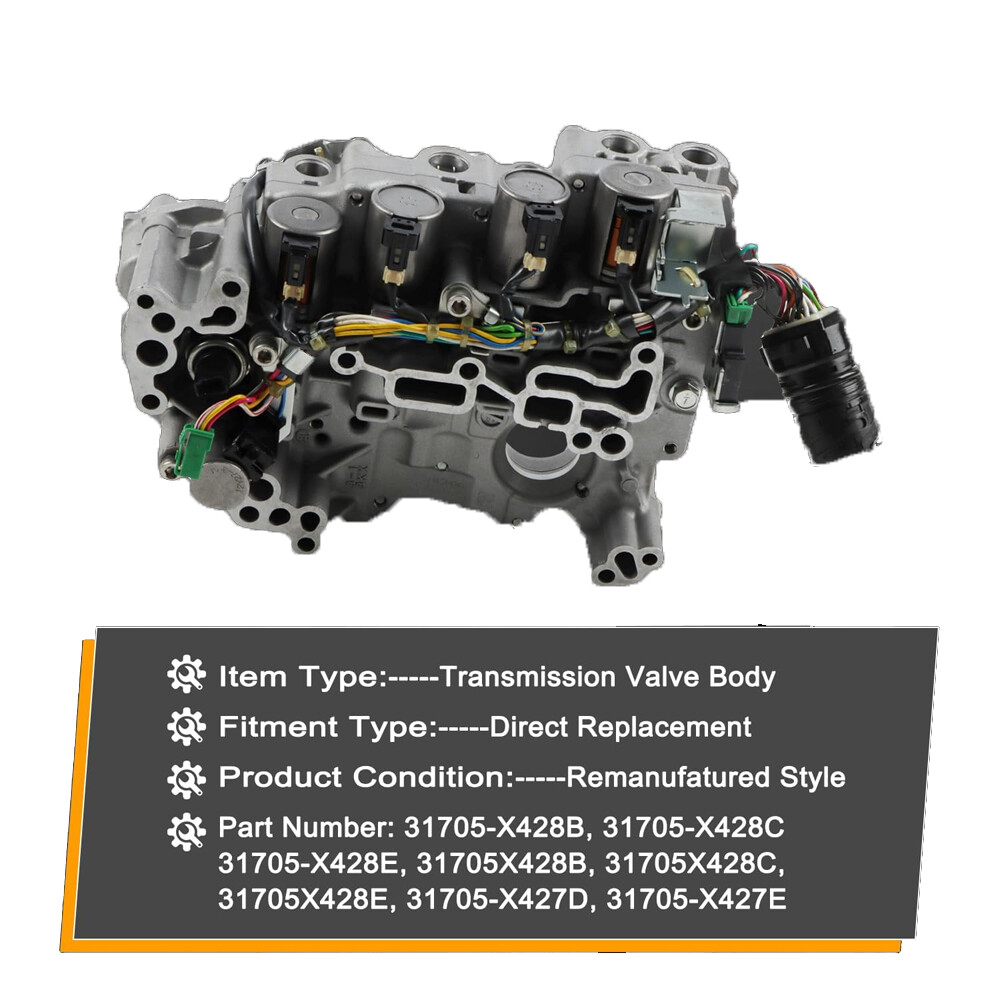 Transmission Valve Body For 2013-15 Nissan Versa Sentra Note RE0F11A JF015E CVT