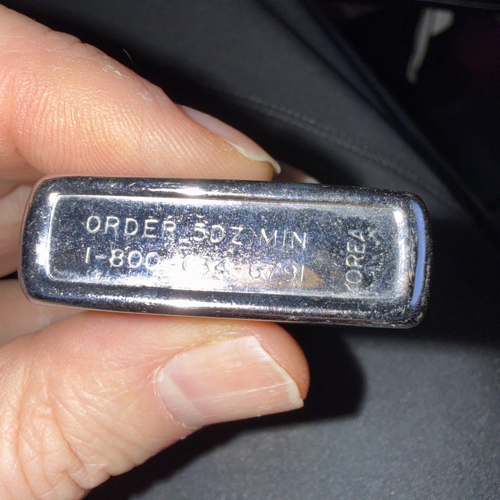 Vintage Advertising Lighter GUN Sportsman’s Headquarters Grand Forks ND