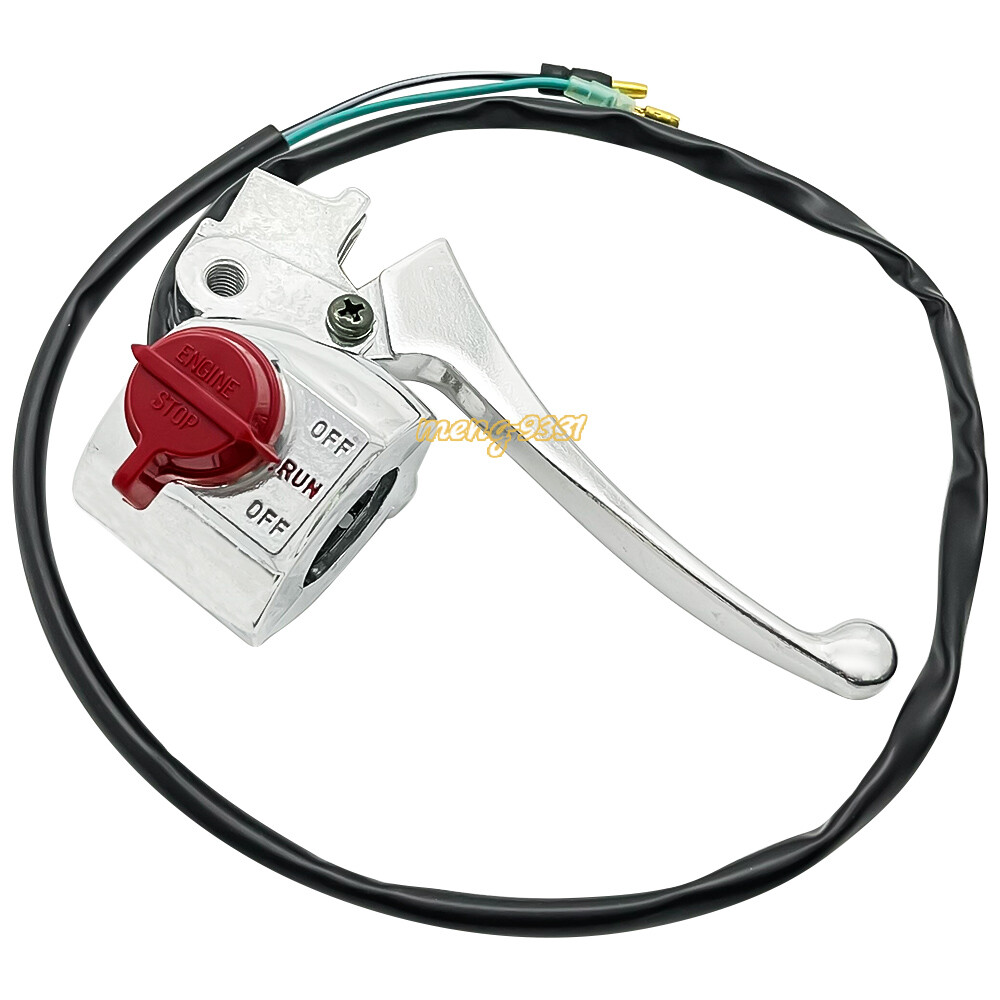 Right Handle Start Stop Kill Switch & Brake Lever for Honda Z50R Z50 1991-1999