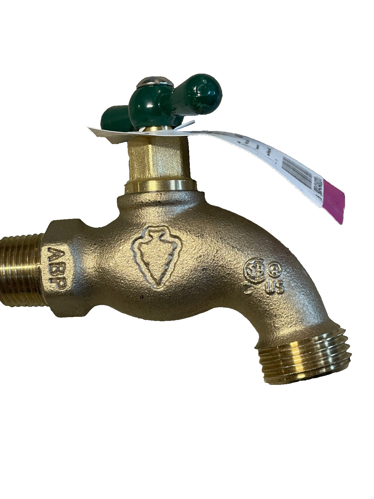 Arrowhead 301LF 125 psi Brass Single Handle Hose Bibb 3/4 in.