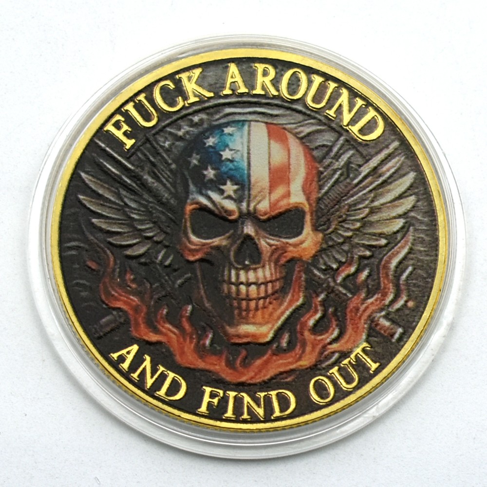 Valor & Victory - The Spirit of the Republic Challenge Coin Commemorative Medal