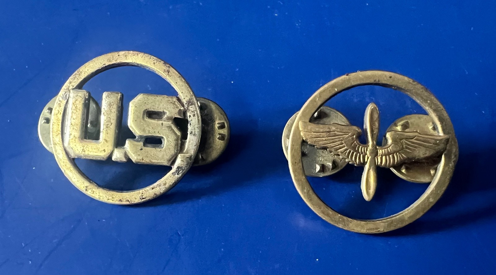 USAAF/ USAF TRANSISTIONAL ENLISTED COLLAR INSIGNIA
