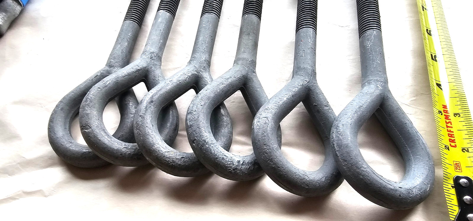 ROHN 5/8” x 18“ Eye Bolt with Nuts Part No. 260004P