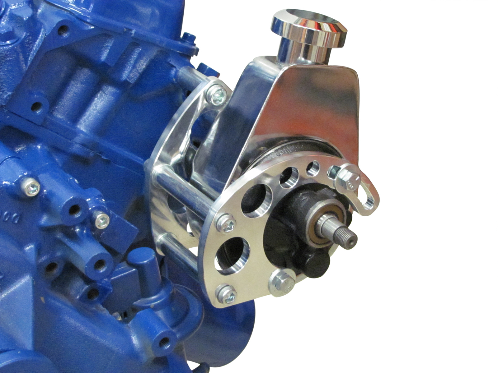 Big Block Ford Power Steering Bracket 429 460 BBF Saginaw PS Mechanical or EWP