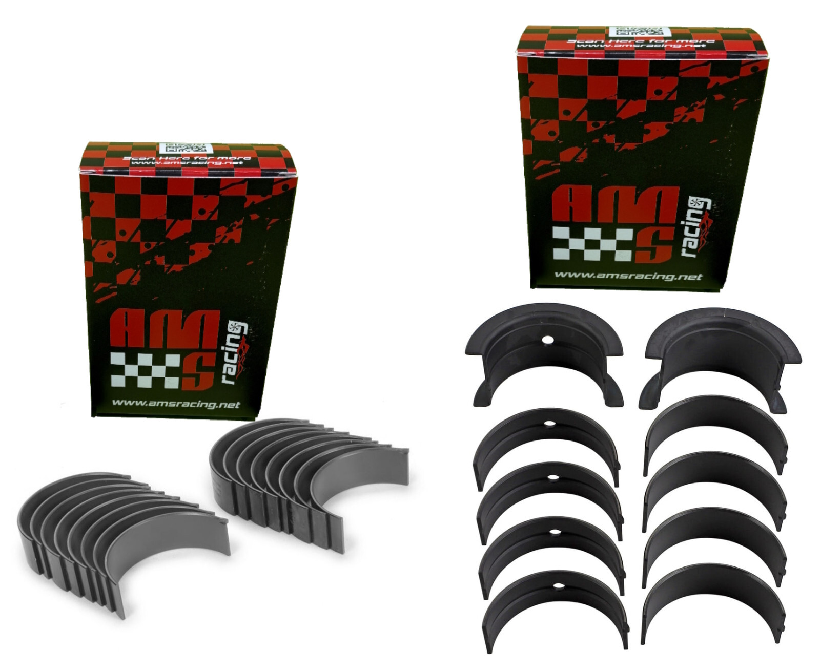 Armor Coated Main & Rod Bearings for 1968-2002 Chevrolet SBC 350 327 307 305 V8