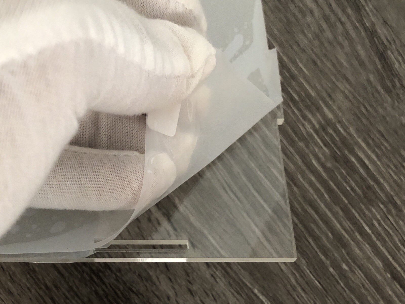 Full Size Basketball Display Case with Acrylic Wooden Court Base and Mirror Back