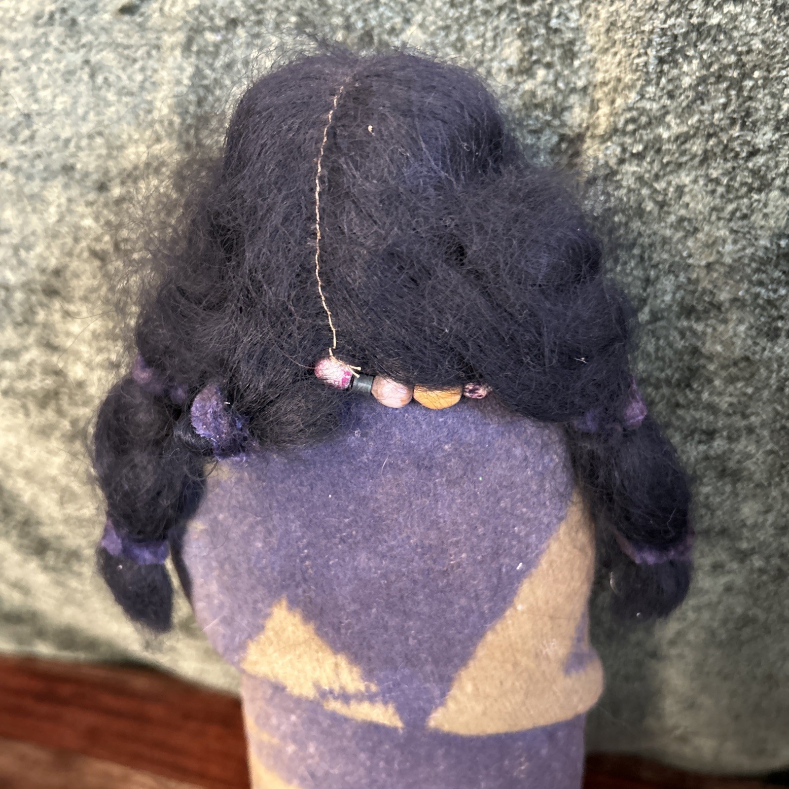 1940s Skookum Bully Good Indian Doll & Papoose 15” Native American