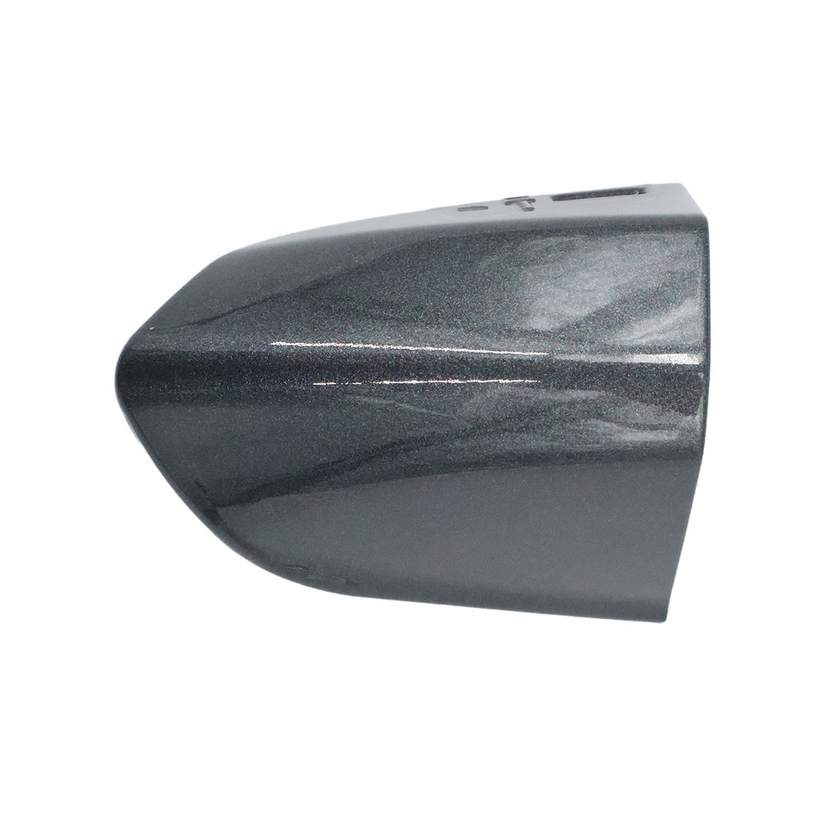 For 2015-2022 Ford Mustang LH Driver Door Handle Key Cap Cover Magnetic Gray