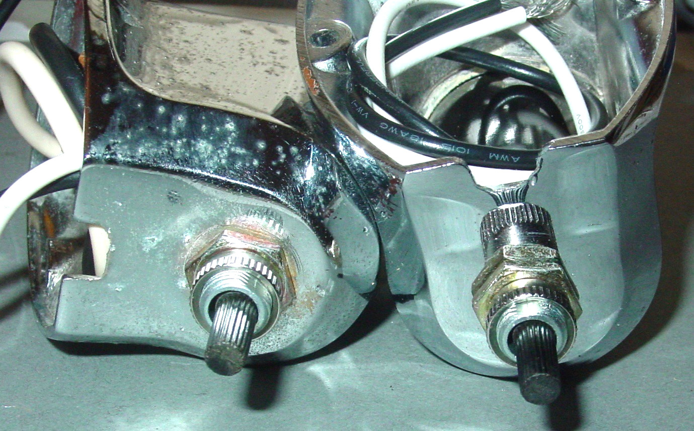 2 Vintage Perko Yacht Bulkhead Galley Art Deco Light Fixture Camper Boat Cabin