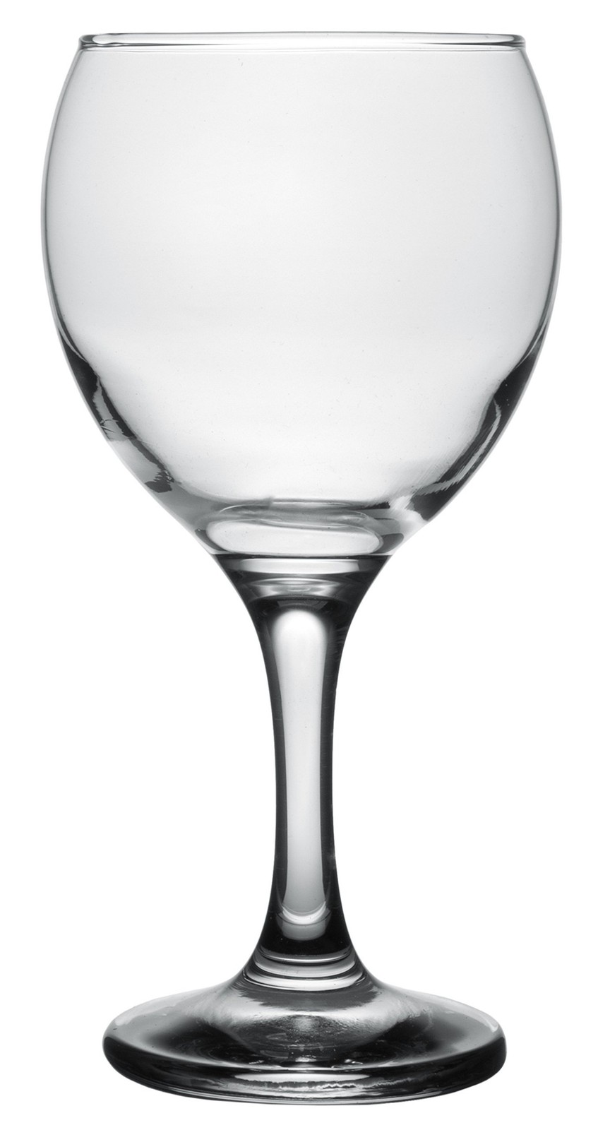 Red Co. Set of 4 Classic Glass 8.75 fl oz Stemmed All-Purpose White Wine Gobl...