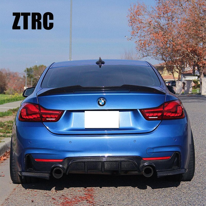 Carbon Fiber Trunk Wing Spoiler For BMW 4 series F32 Coupe 430i M440i 2013-2019