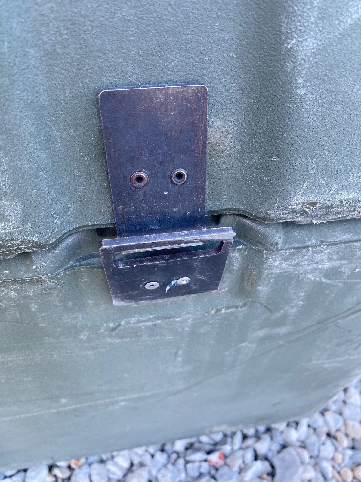 Hardigg US Military Surplus Portable Green Field Desk