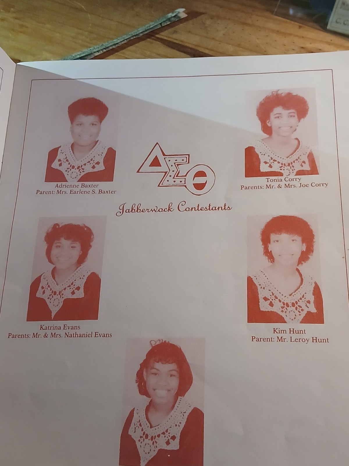 Hbcu College*1987 * DELTA SIGMA THETA *DREAMGIRL PAGEANT * SHELBY NORTH CAROLINA
