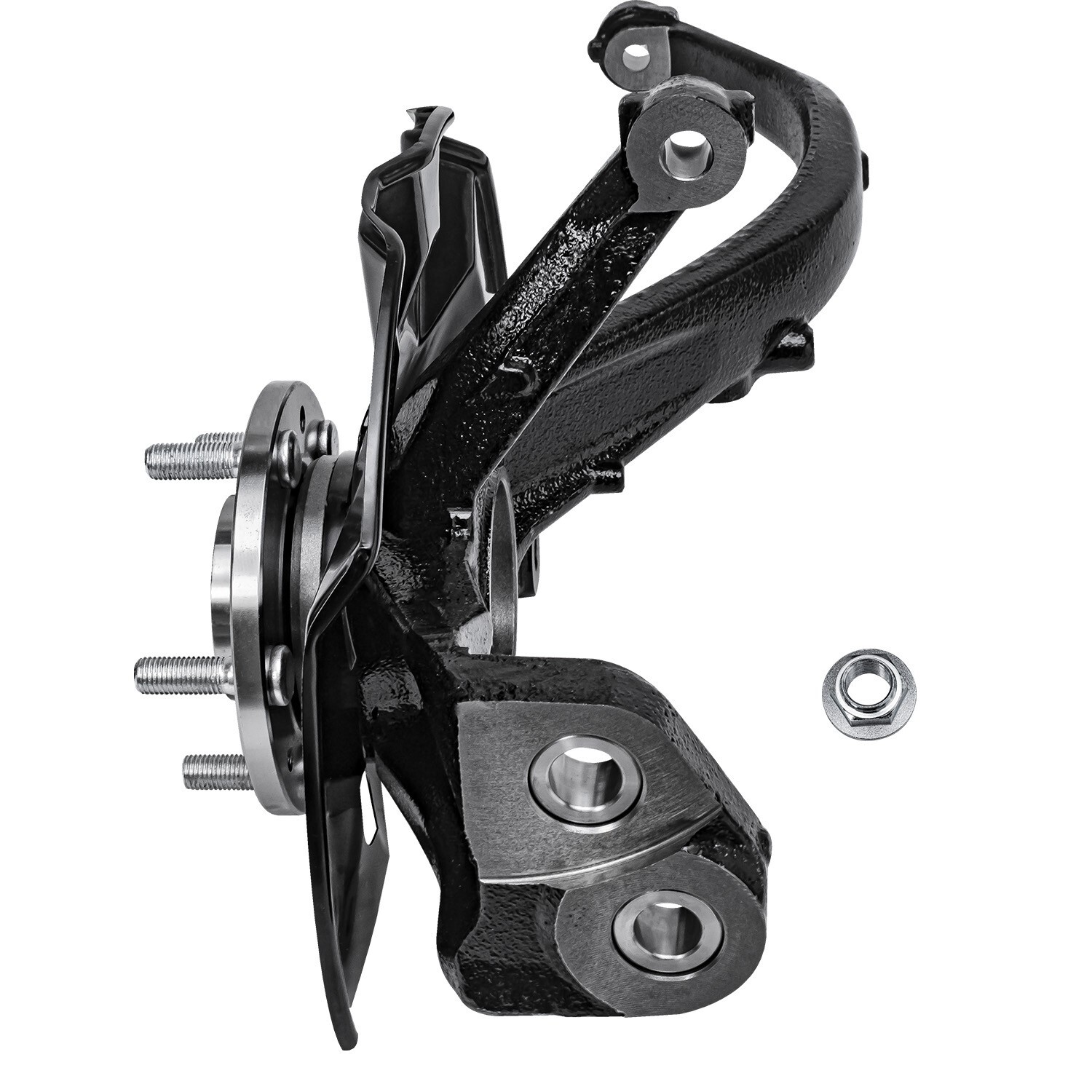 Front Left Steering Knuckle & Wheel Hub Bearing for Ford Fusion MKZ Zephyr Milan