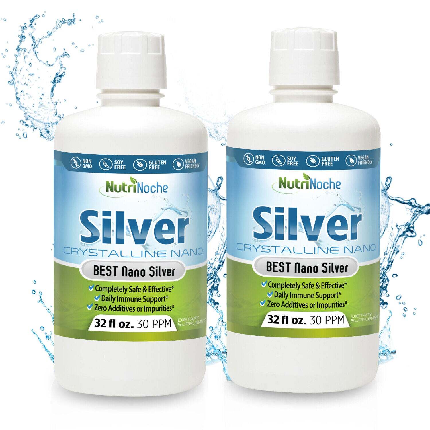 Colloidal Silver | 99.99% Pure Nano Silver Particles from NutriNoche