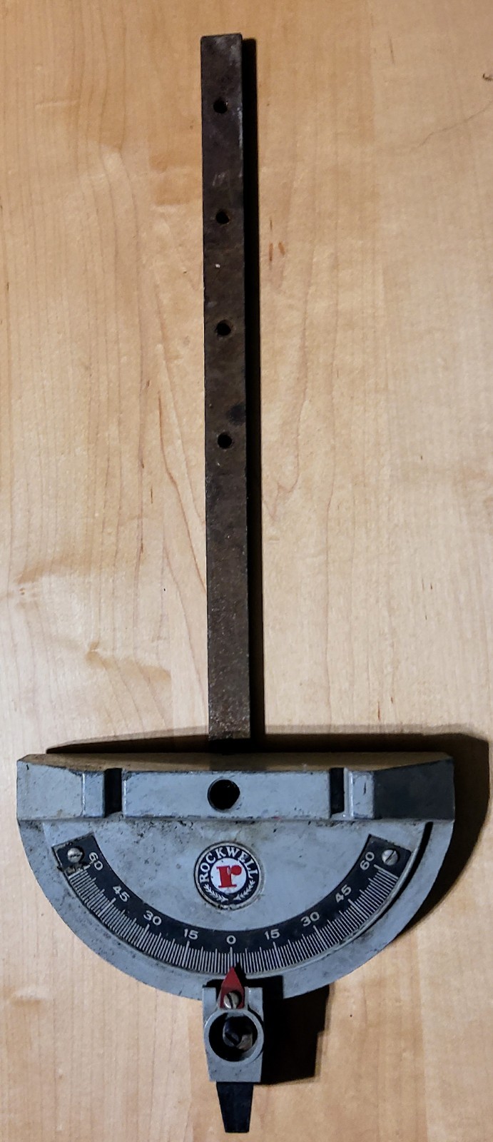 Vintage Rockwel Table Saw Miter Gauge