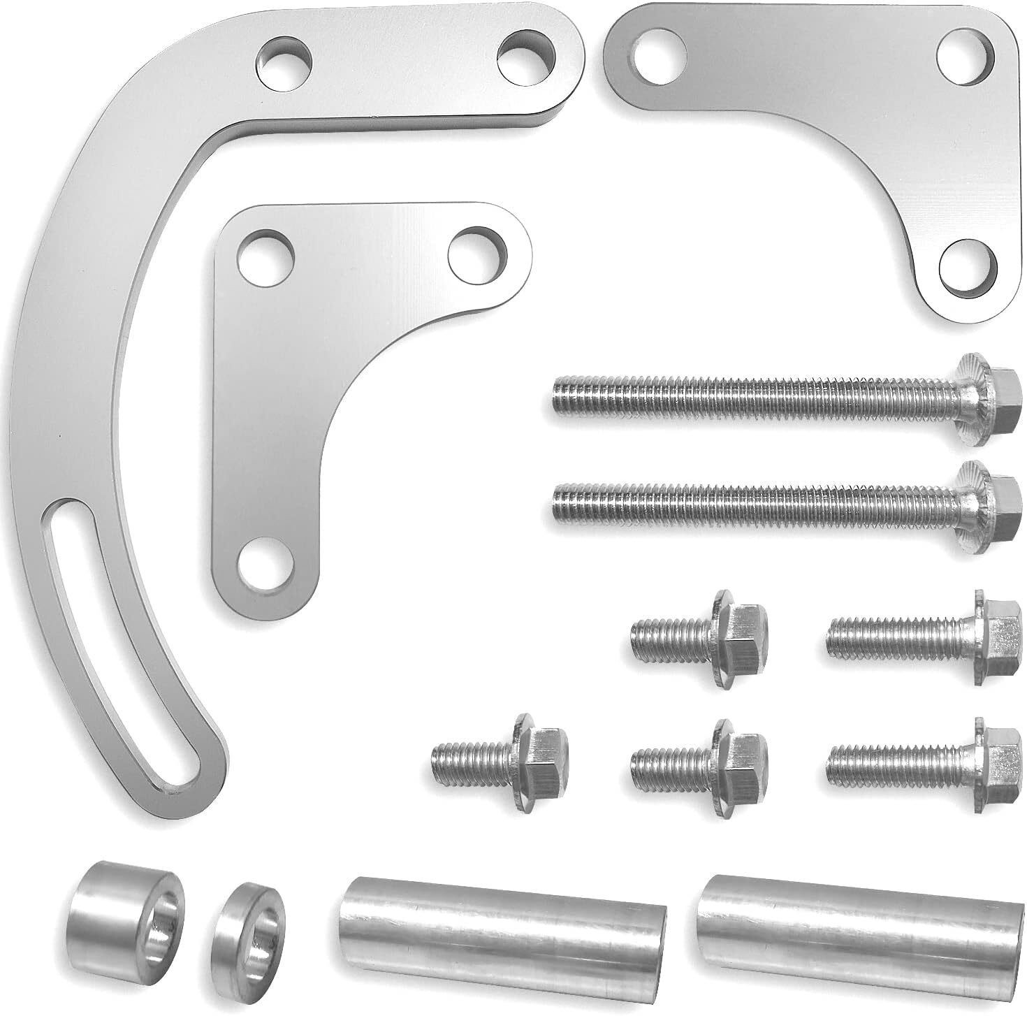 SBC Power Steering Pump Bracket 551522 For Chevy GM Small Block Long Water Pump