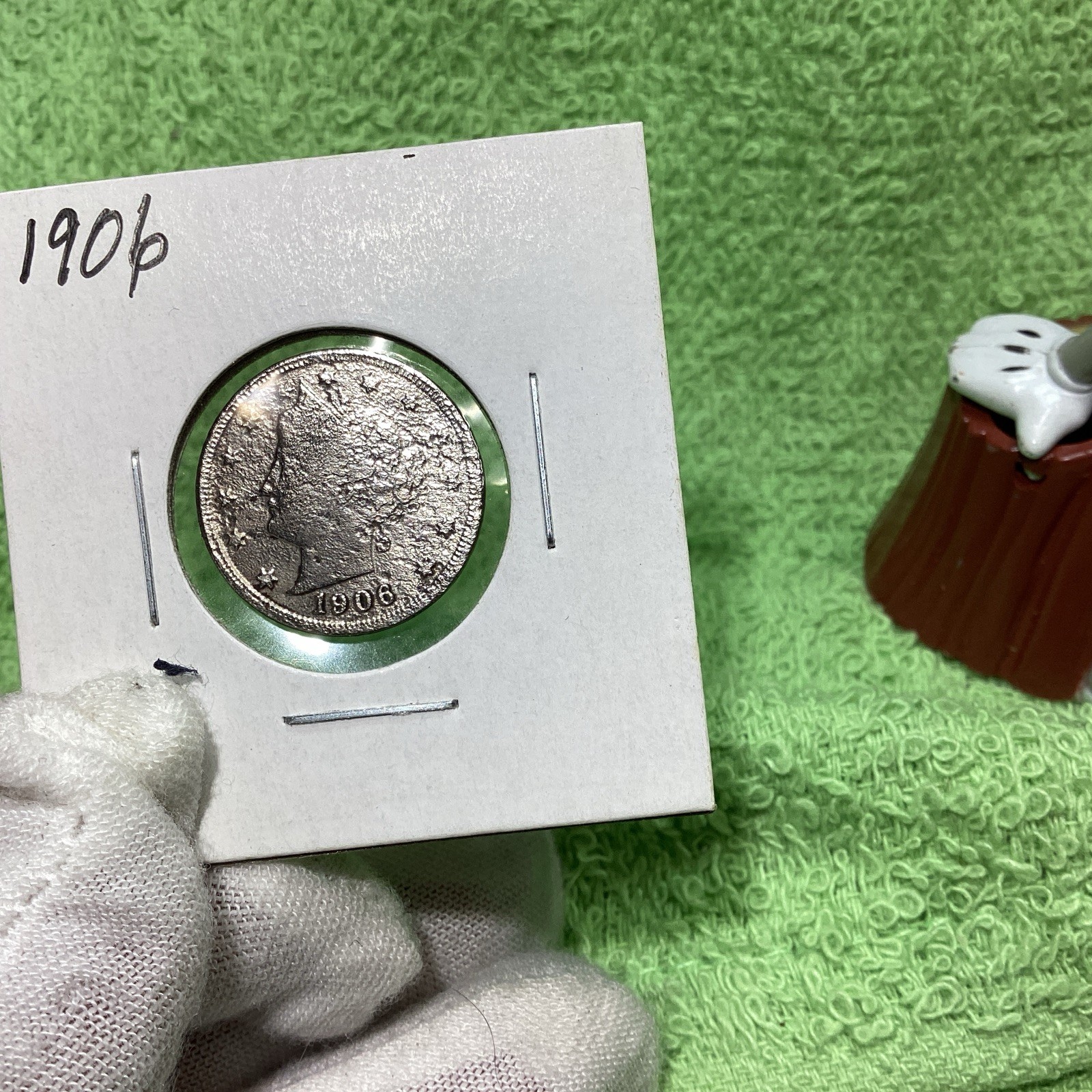 1906  LIBERTY 🗽“V” NICKEL CLEANED