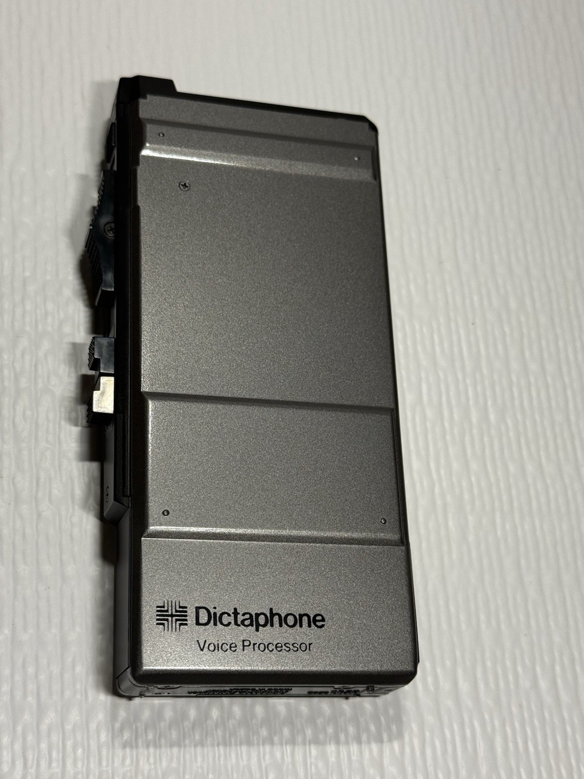 Vintage Dictaphone 3253 Voice Processor Micro Tape Recorder w/ Case - Powers On