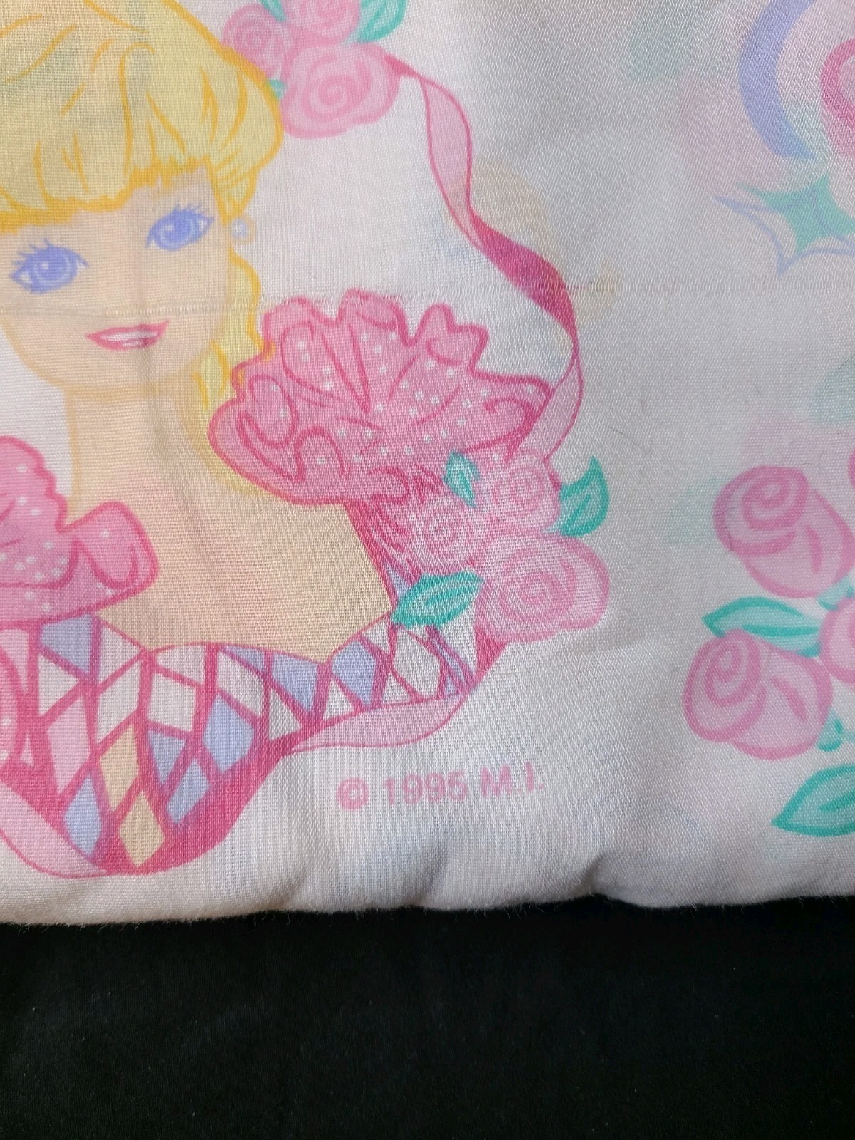 Vintage 4 Piece Barbie Ballerina Twin Bed Sheet Set 1995 Dan River