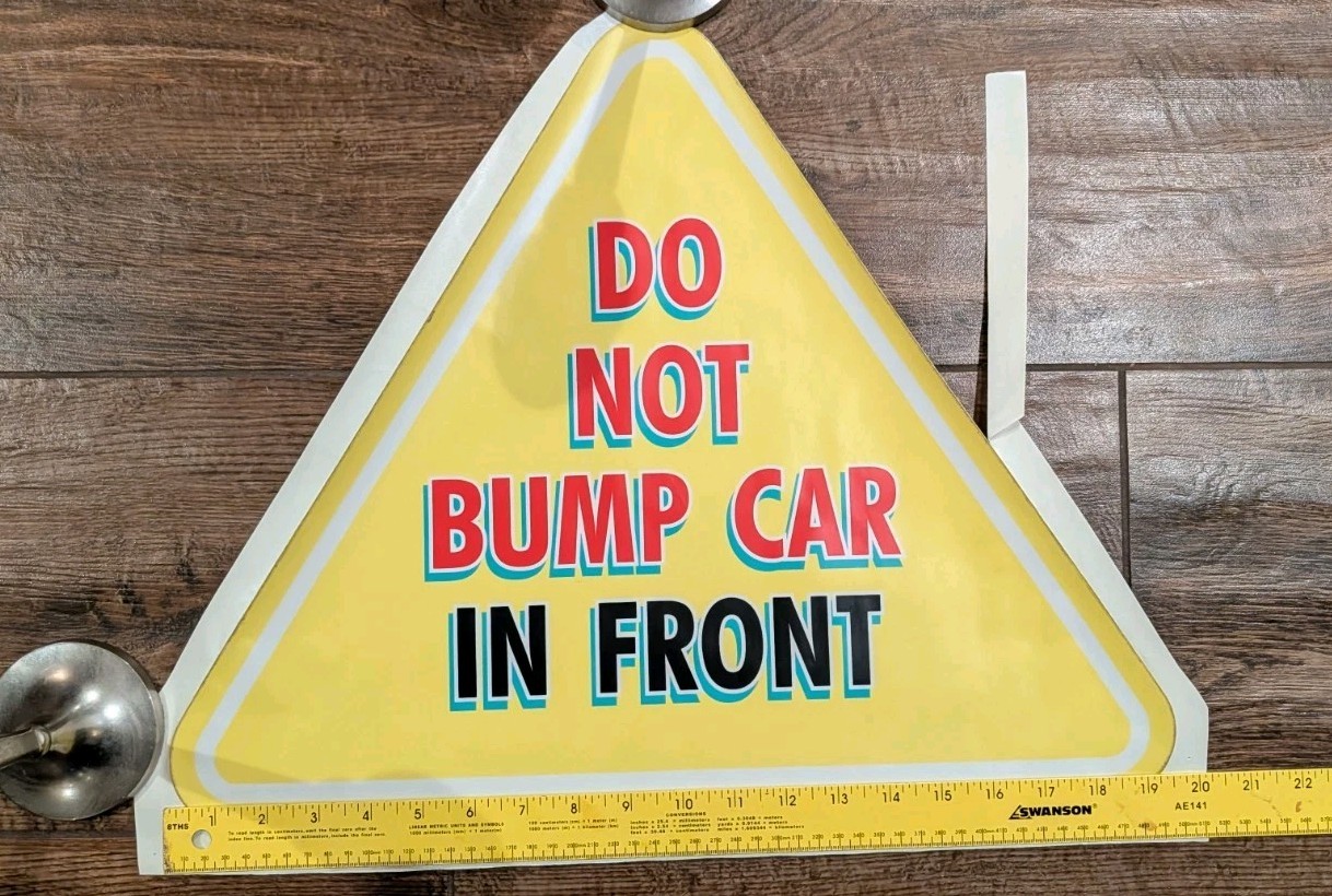 Rare Vintage Disneyland Park Used Splash Mountain Fast pass Sign + Signage