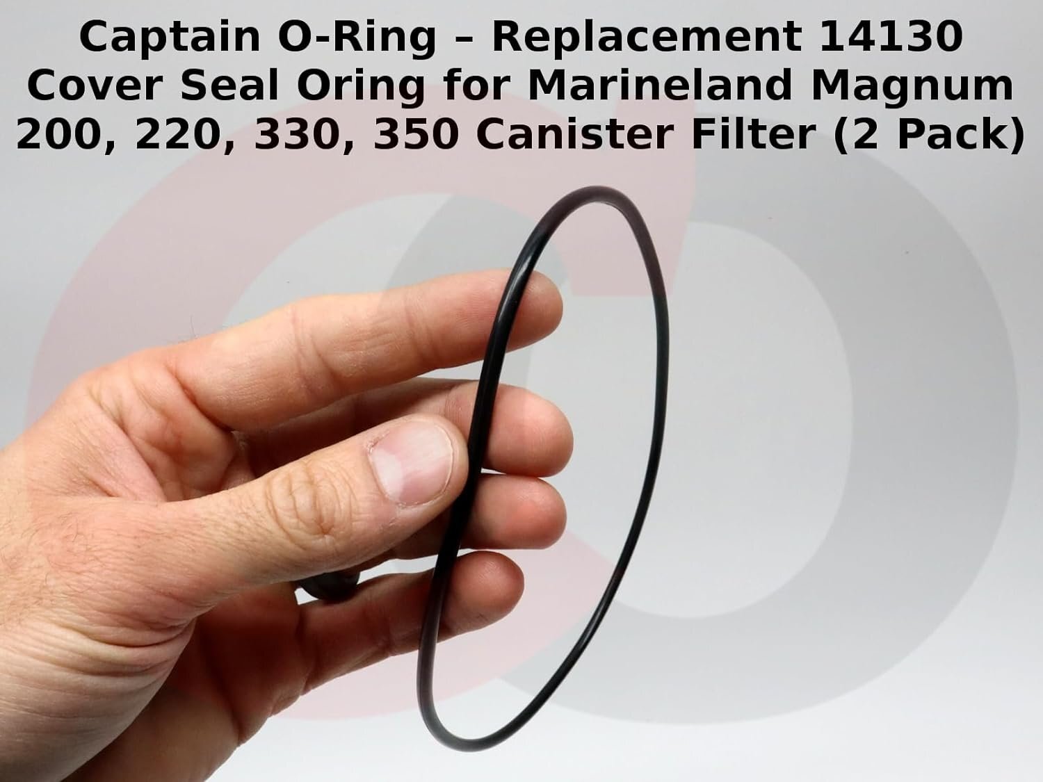 14130 Cover Seal O-Ring for Marineland Magnum 200, 220, 330, 350 Filter (2 Pack)