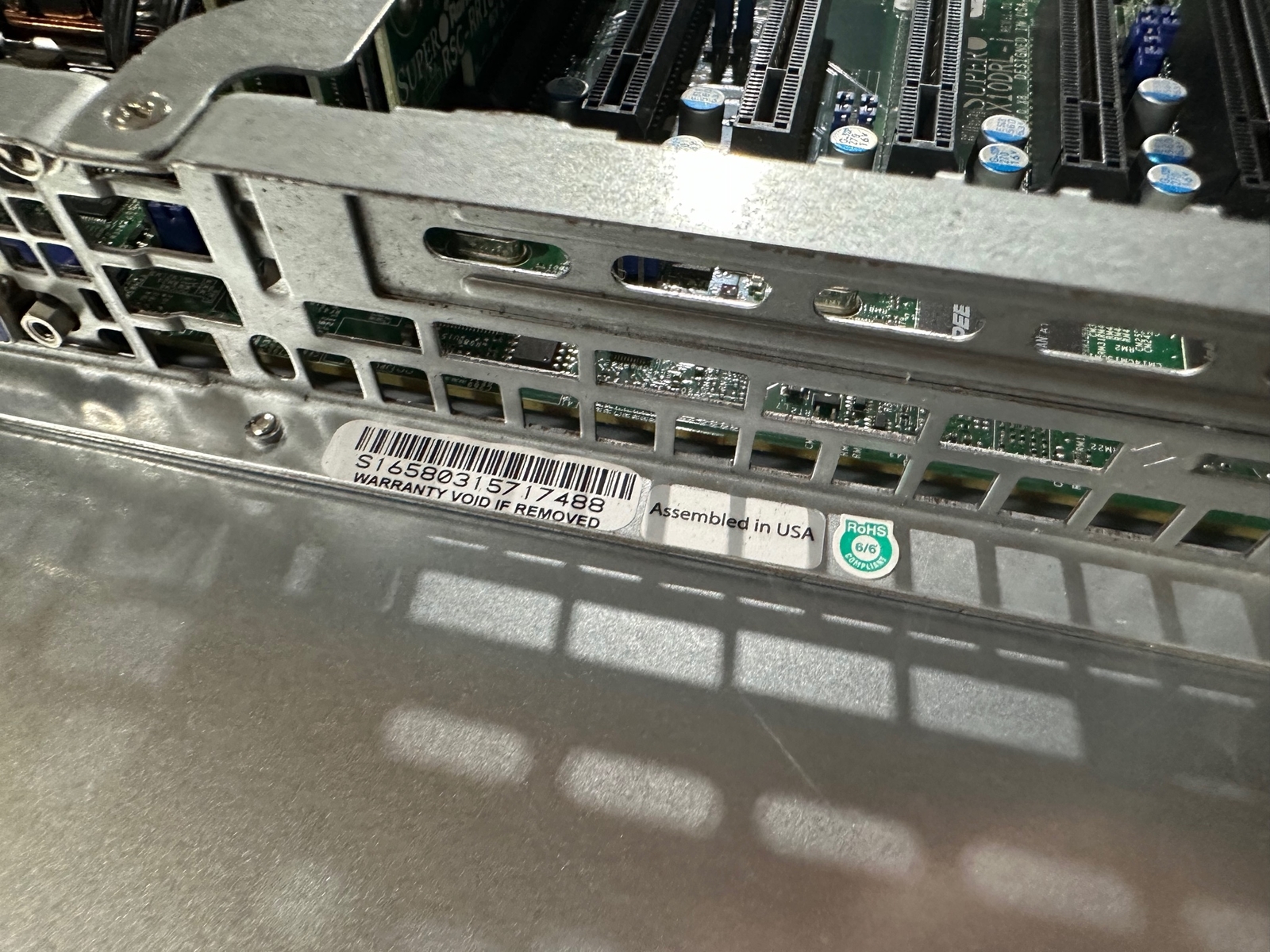 SUPERMICRO 813M-4 Server w/ 4x 4TB HDD WD40EFRX RED NAS 6018R-MT 8x 16GB