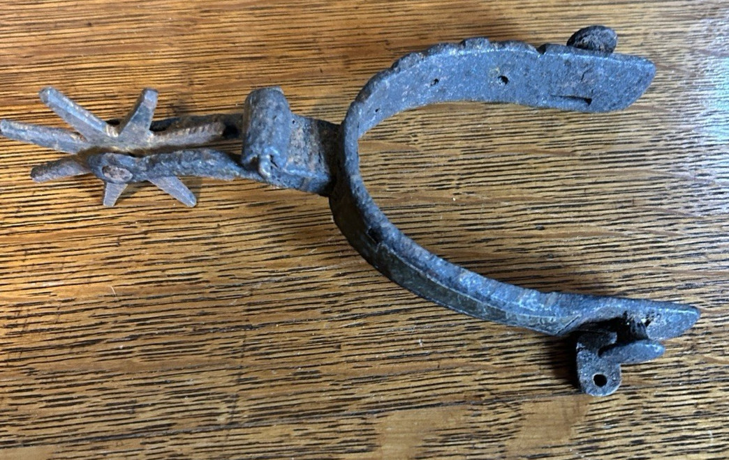 Western Type Spur with 8 Point Rowel