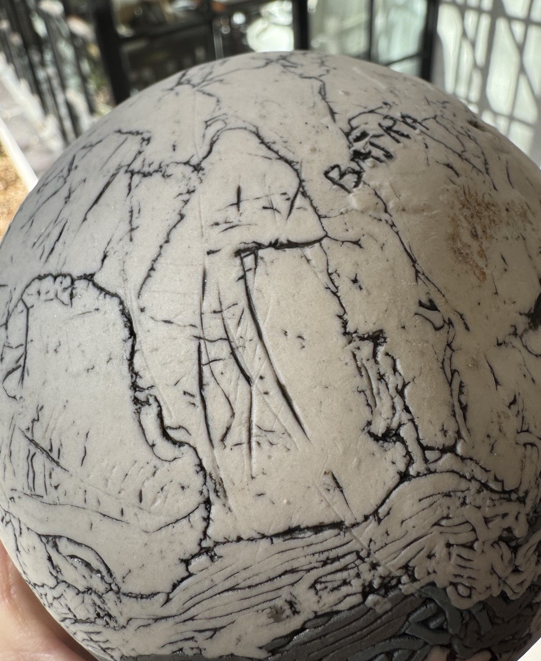 Romilla Batra California Studio POTTERY CERAMIC Original MODERN Art Signed 5”H