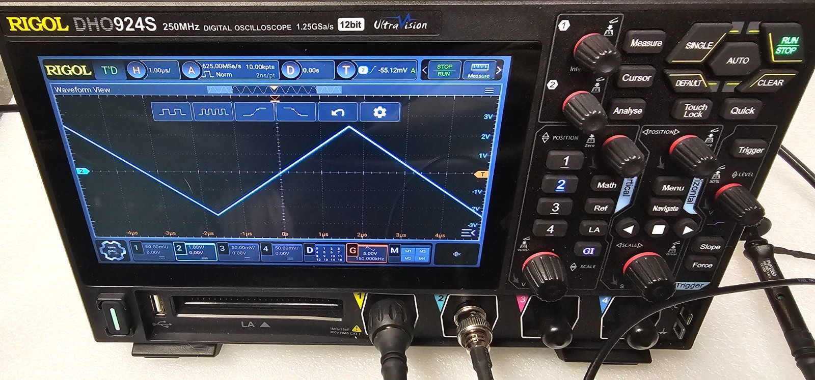Rigol DHO924S 4-Channel Digital Oscilloscope 250MHz