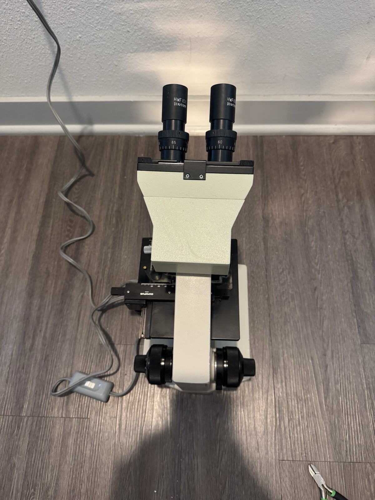 Olympus CHC CH Binocular Laboratory Microscope 6 Objective Lenses