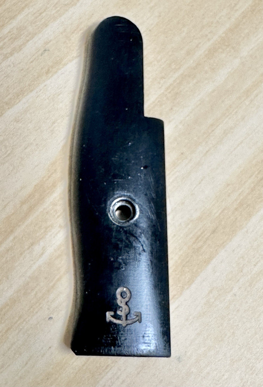 WWI US M1905-E1 10” Bayonet RIA 1910 Rock Island Armory Marked USS Nevada BB 36