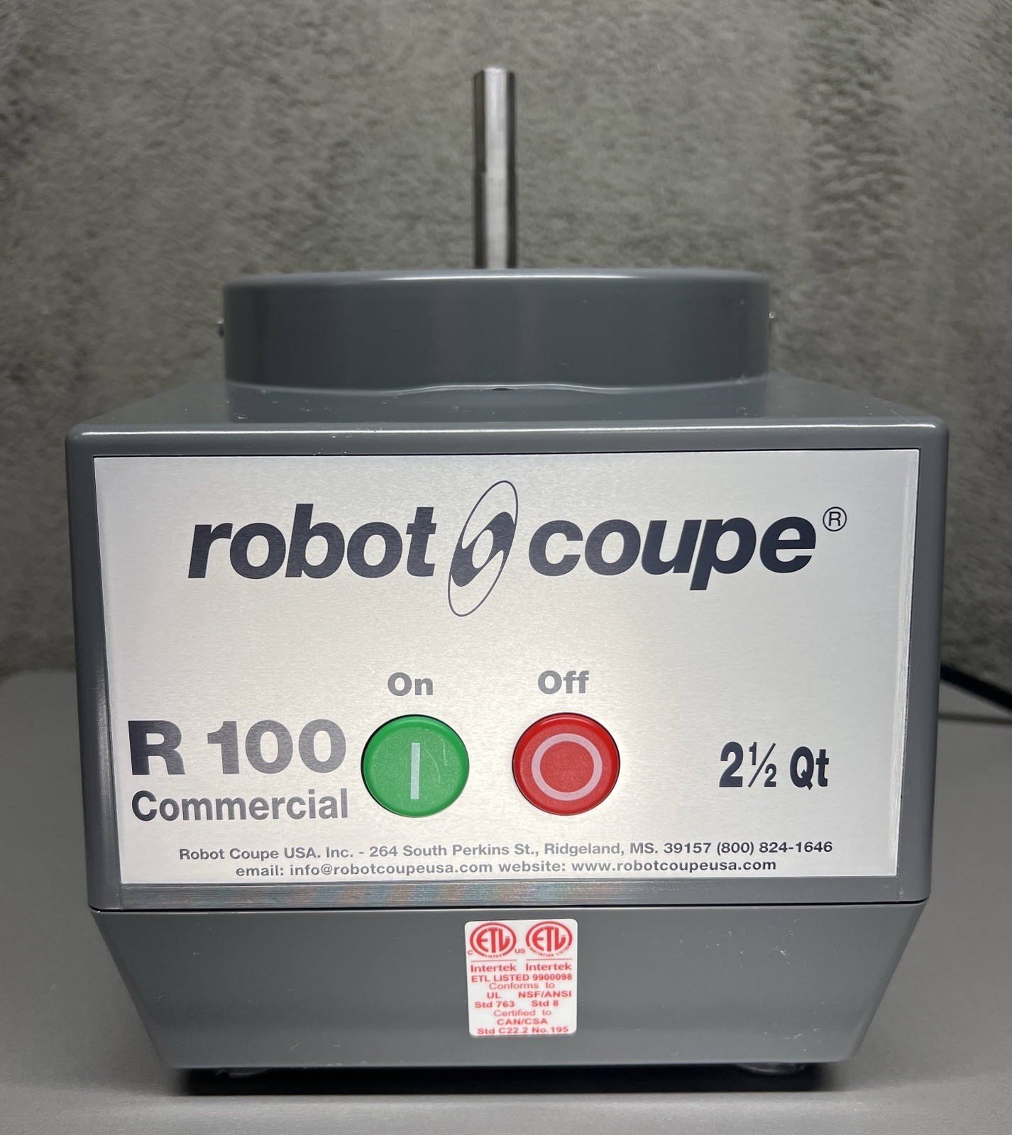 Robot Coupe R100 Commercial Food Processor – Tested & Working